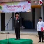 Asisten II Kotabaru Pimpin Upacara HUT RI Ke-78 di Yayasan Binaan LDII
