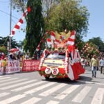 Karnaval Budaya Meriahkan HUT RI Ke-78 di Kotabaru