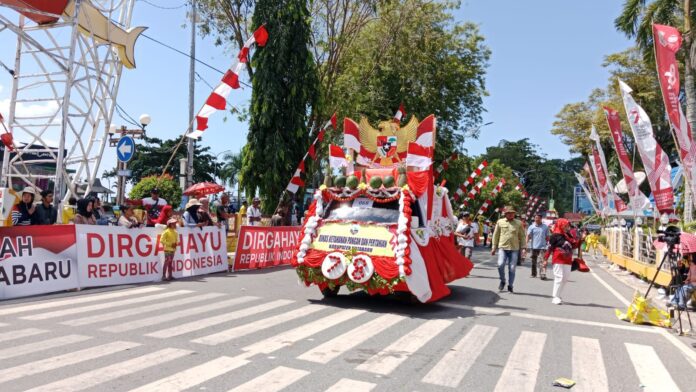Karnaval Budaya Meriahkan HUT RI Ke-78 di Kotabaru