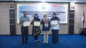 Hebat ! Lapas Kotabaru Raih Dua Penghargaan Pengelolaan Keuangan KPPN Awards 2023