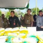 Sambut HUT Pomprov Jatim ke-78, Disperindag Adakan Pasar Murah di Bojonegoro