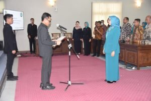 Pj. Ketua TP PKK Kabupaten Kukuhkan Bunda Paud Kecamatan