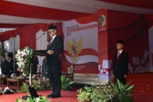 Ajakan Pj Bupati Untuk Menjaga Kesatuan dan Persatuan di Upacara Kesaktian Pancasila tahun 2023 di Tulungagung