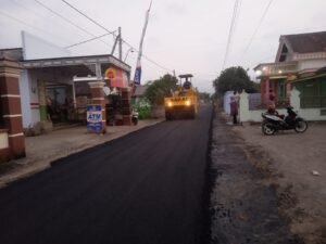 Jalan Tegalrejo – Aryojeding  Mulus Aktivitas Warga Lancar
