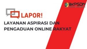 SPAN LAPOR,  Sistem Pengaduan Layanan Publik Satu Pintu BKPSDM