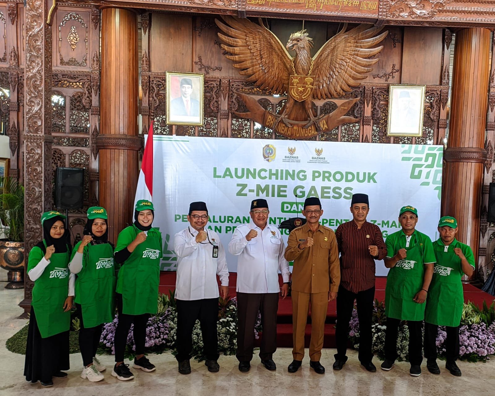 BAZNAS Tulungagung Launching Program Z-Mie Gaess dan Penyaluran Bantuan Program Pemberdayaan Ekonomi
