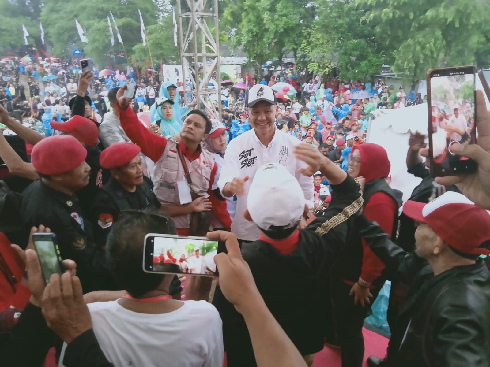 Ribuan Simpatisan Ganjar Pranowo di Malang Raya