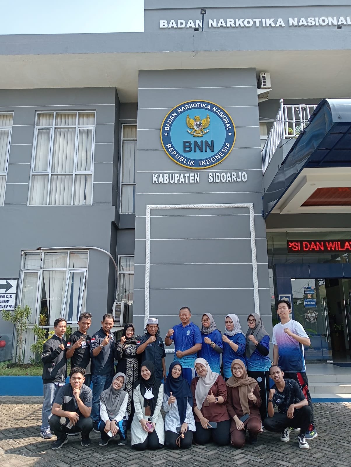 BNNK Sidoarjo dan Lembaga Rehabilitasi Komponen Masyarakat (LRKM) Bersinergi