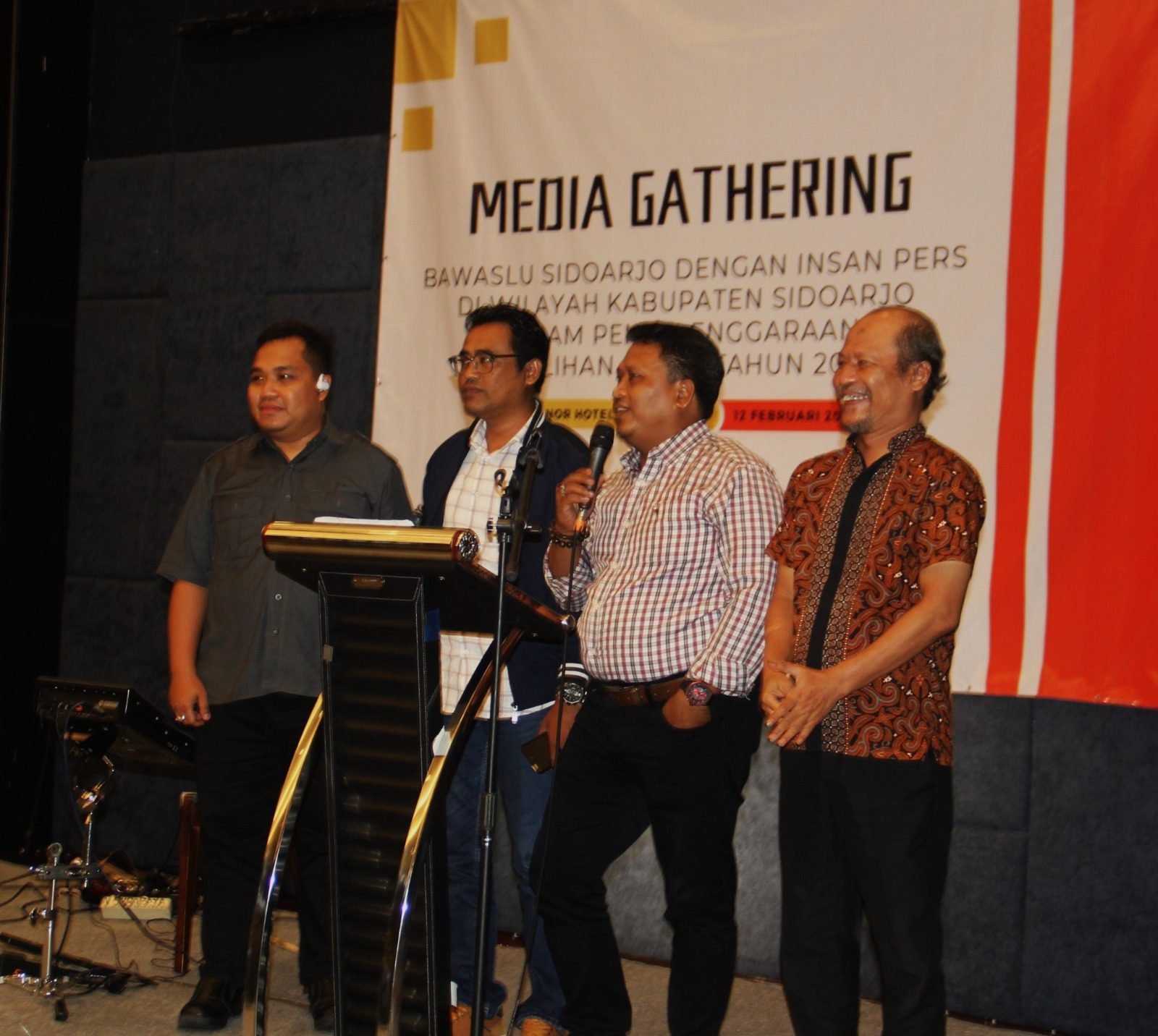 Media Gathering Bawaslu Kabupaten Sidoarjo Bersama Insan Pers