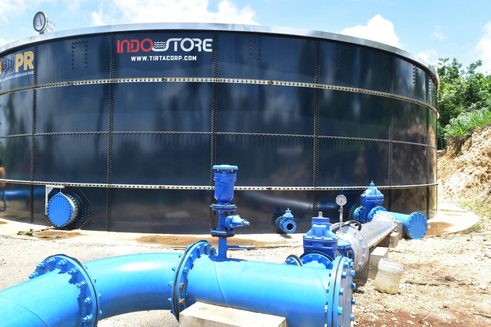 Progres Pembangunan Spam Kaligoro Untuk Melayani Masyarakat di Dua Kecamatan