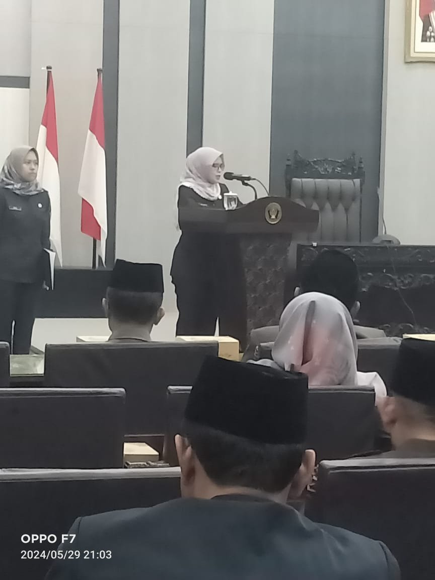 Tanggapan Bupati Blitar atas PU Fraksi DPRD Mengenai APBD 2023