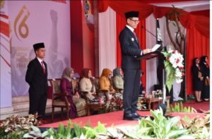Pj Bupati Tulungagung Pimpin Upacara Harkitnas ke-116