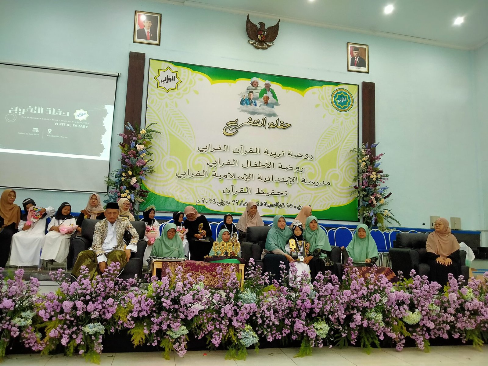 Haflah Khataman Yanbua di Sekolah Al Faraby Turen Malang