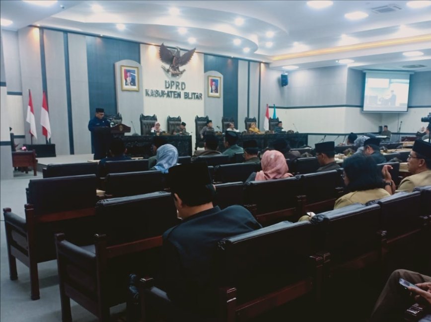 DPRD Kabupaten Blitar Bahas 5 Agenda Penting saat Rapat Paripurna