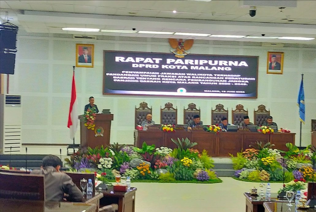 DPRD Kota Malang Bentuk Pansus untuk Bahas Rancangan RPJPD 2025-2045