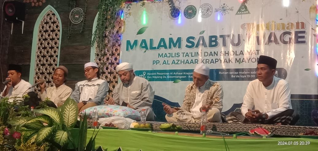 Rutinan Sabtu Wage Pesantren Krapyak Mayong Mengisahkan Kilas Balik Muharom