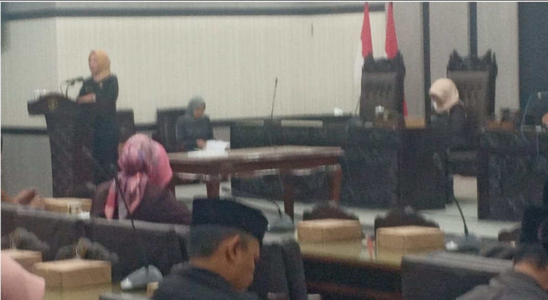Rapat Paripurna DPRD Kabupaten Blitar Sampaikan Hasil Pembahasan Pansus RPJPD 2025-2045