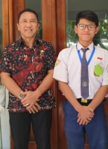Aria Hanan  Siswa SMP Negeri 2 Tulungagung Berjaya di Ajang FLS2N Jawa Timur
