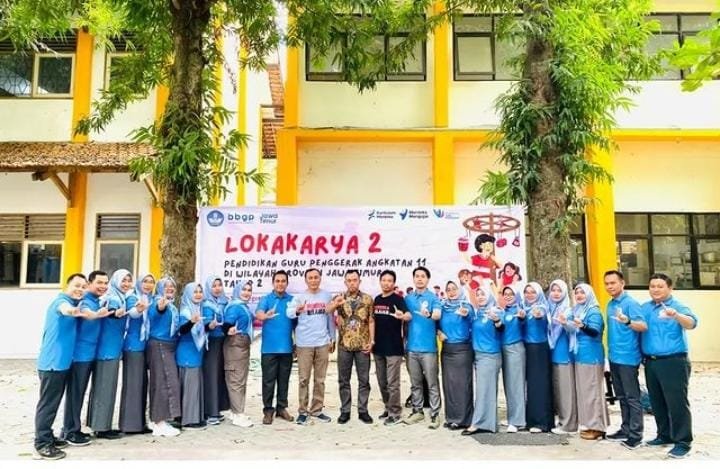 Lokakarya PPGP Angkatan 11 Membangun Visi Perubahan Lingkungan Belajar di Tulungagung