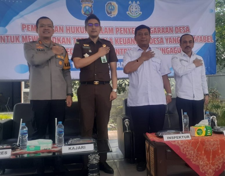 Pembinaan Hukum 13 Pemerintahan Desa se Kecamatan Ngantru