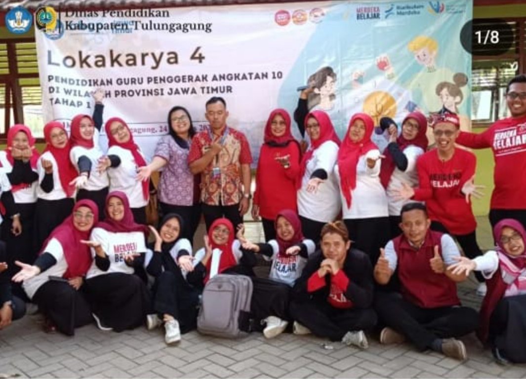 Lokakarya Guru Penggerak Angkatan 10 Tulungagung dengan Tema Penguatan Praktik Coaching