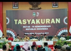 Sambut HUT RI ke-79, Pemkot Blitar Gelar Tasyakuran dan Doa Bersama