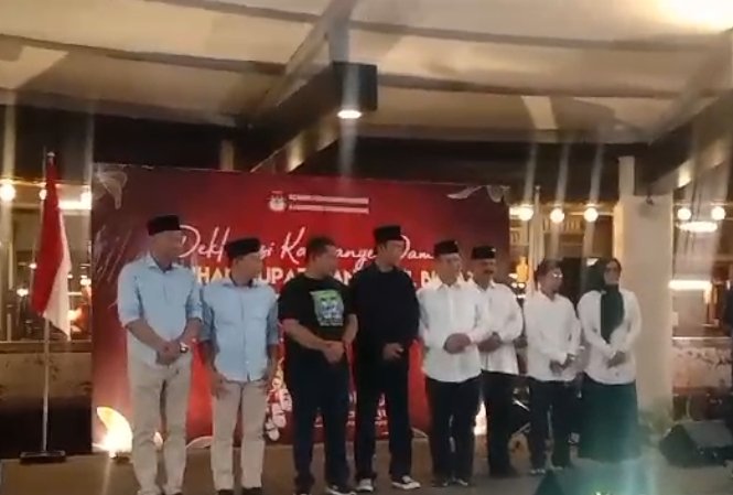 KPU Tulungagung Gelar Deklarasi Kampanye Damai untuk Empat Paslon Cabup dan Cawabup Pilkada Serentak 2024