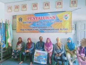 Penyaluran BLT DD Desa Plosorejo Tahun 2024