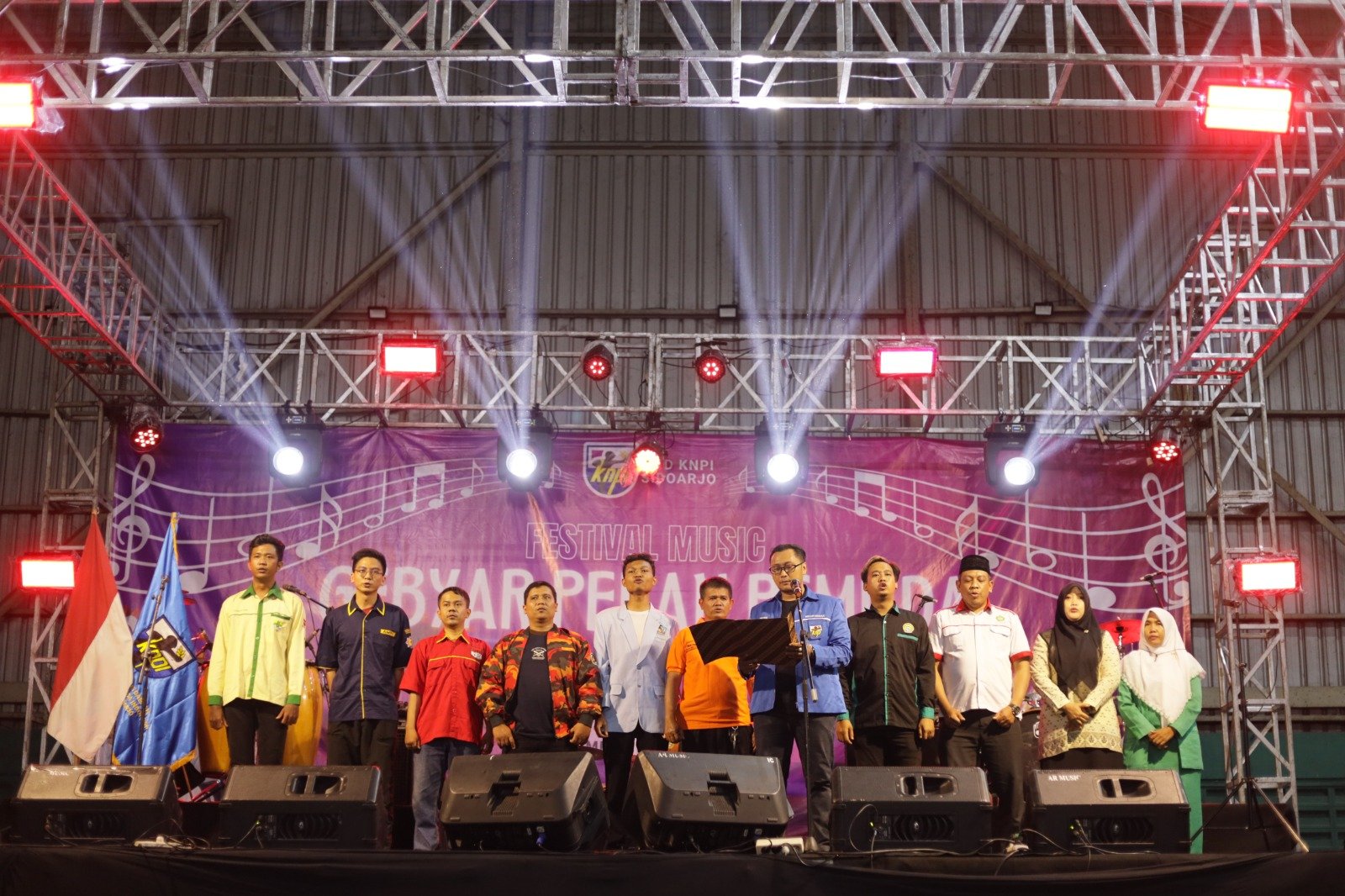 Gebyar Pekan Pemuda: KNPI Sidoarjo Sukses Gelar Festival Musik Pelajar