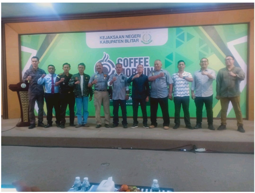 Kejari Kabupaten Blitar Gelar Coffee Morning, Bahas Isu Hukum Terkini dengan Media dan Ormas