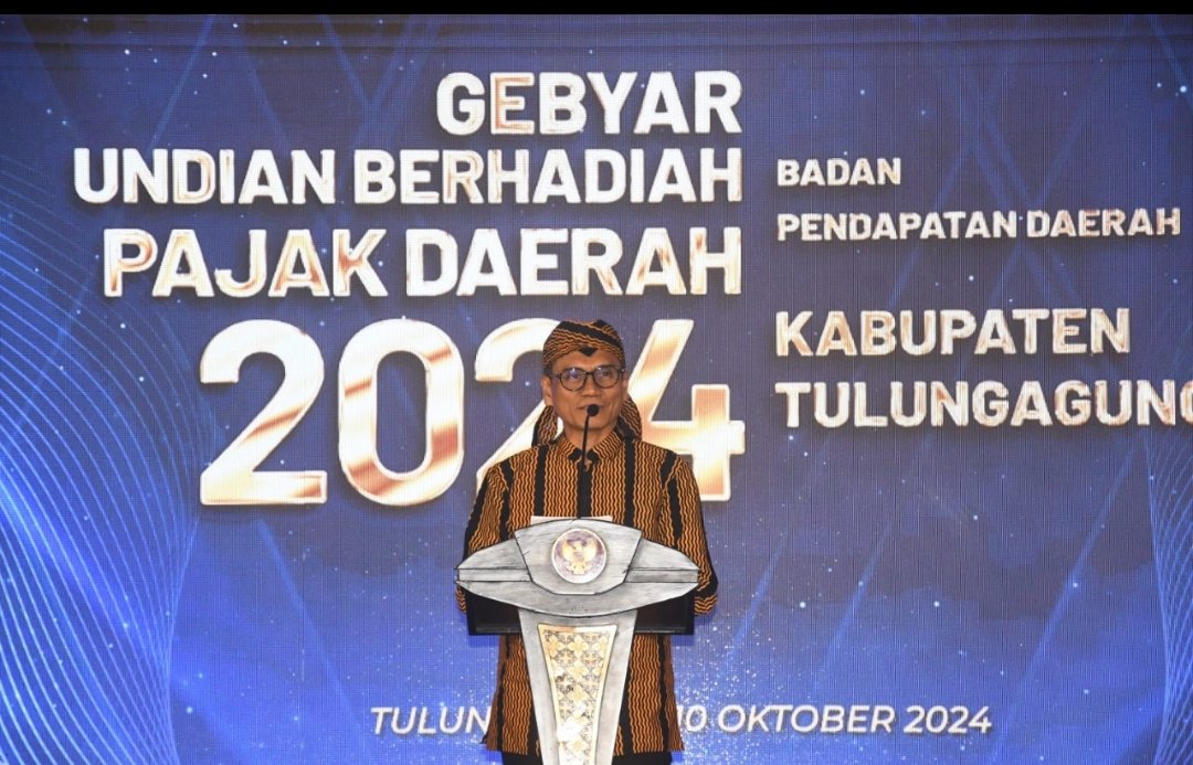 Gebyar Undian Berhadiah Pajak Daerah 2024 oleh Bapenda Tulungagung