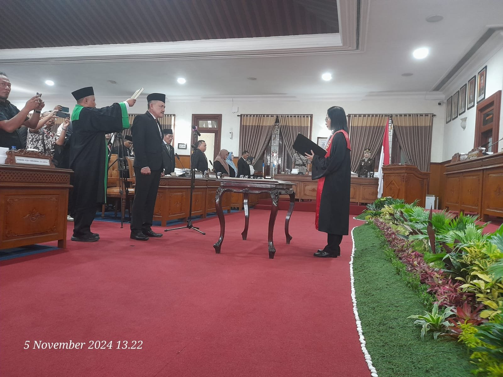 Rapat Paripurna Pelantikan Ketua DPRD Tulungagung , Pembentukan AKD dan Penyampaian APBD TA 2025