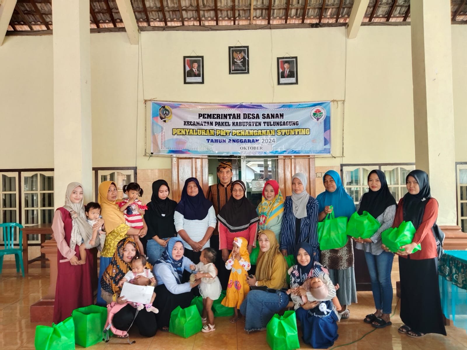 Upaya Cegah Stunting: Pemberian Makanan Tambahan di Desa Sanan