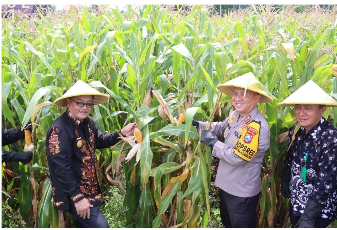 Kolaborasi Pemkab dengan Polres untuk Kemandirian Pangan di Blitar