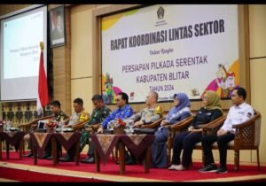Kapolres Blitar Hadiri Rakor Lintas Sektoral Persiapan Pilkada 2024