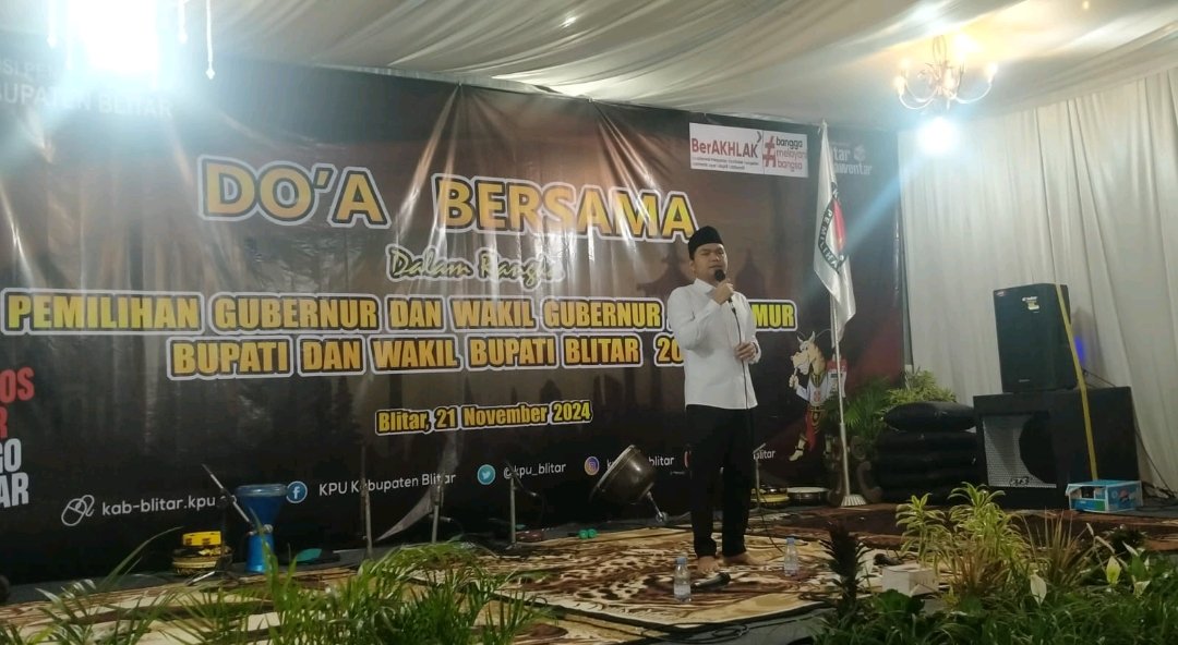 KPU Blitar Gelar Doa Bersama Jelang Pilkada