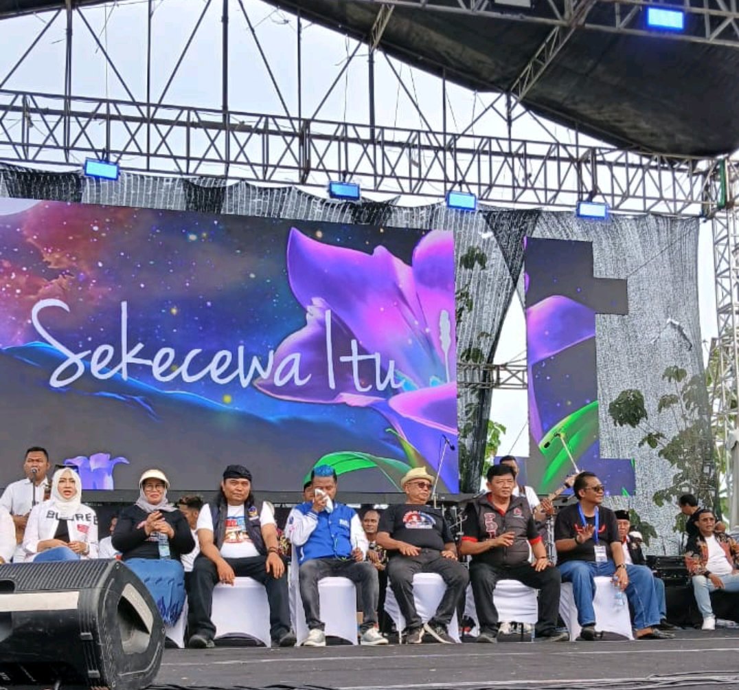 Kampanye Akbar Riyanto – Beky, Ribuan Warga dan Pedagang Rasakan Berkah