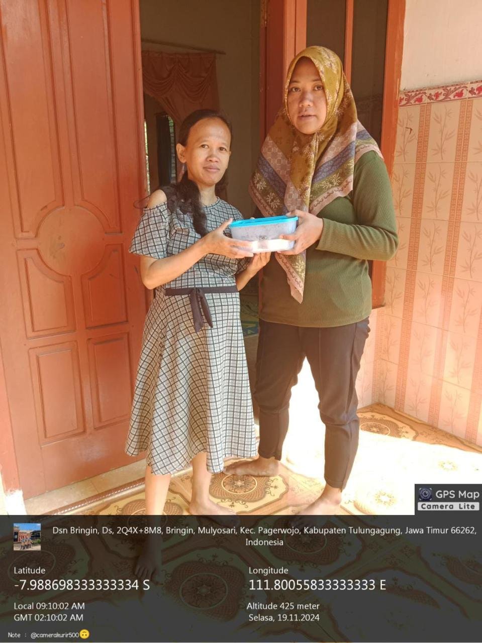 Puskesmas Pagerwojo Laksanakan Program Makanan Tambahan bagi Ibu Hamil KEK