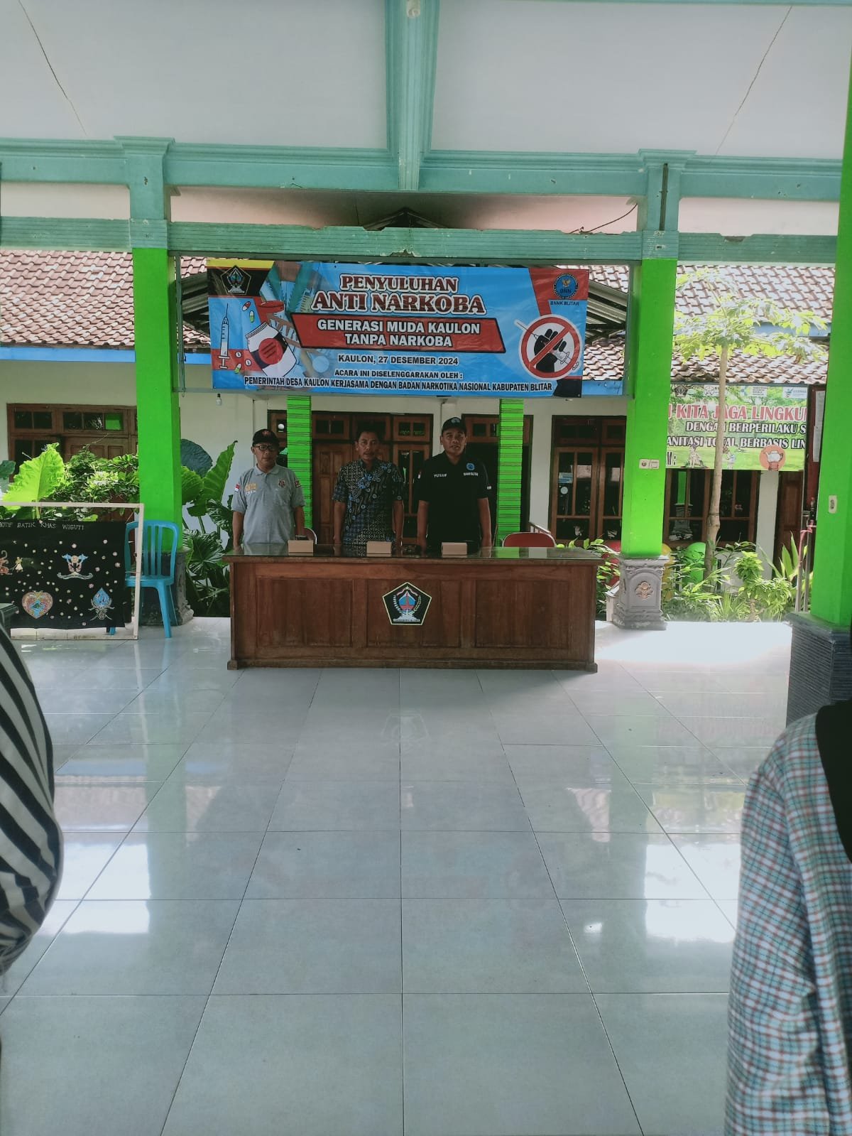 Pemerintah Desa Kaulon dan BNNK Blitar Sosialisasikan Bahaya Narkoba kepada Generasi Muda