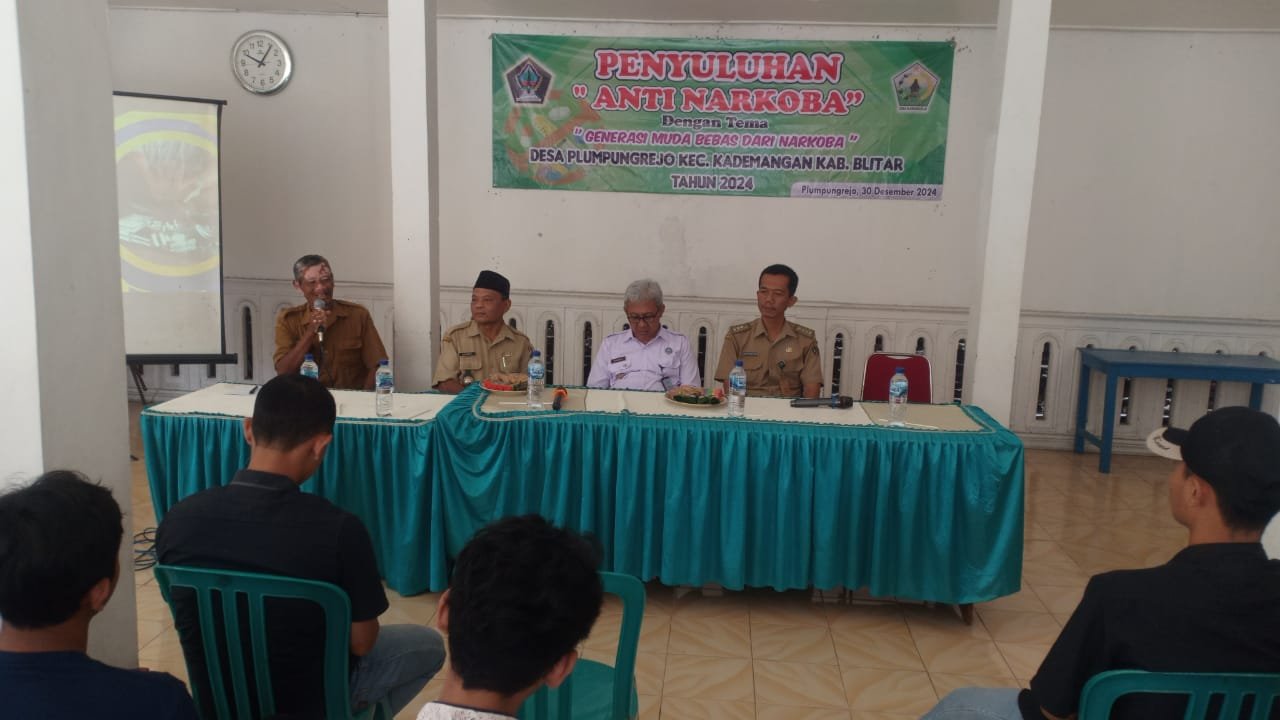 Sosialisasi P4GN di Desa Plumpung: Upaya Pencegahan Narkoba untuk Generasi Muda