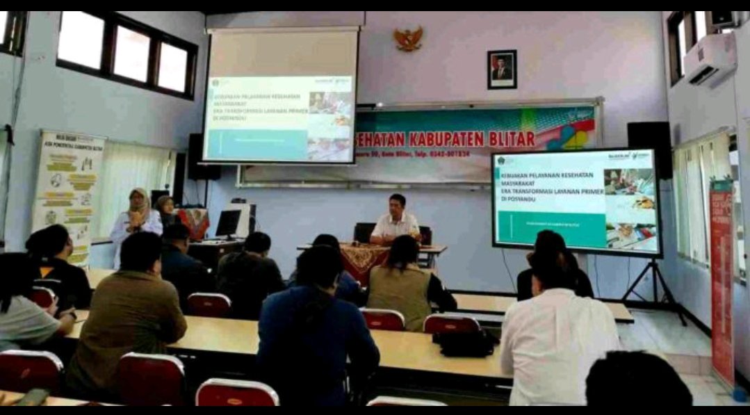 Dinas Kesehatan Kabupaten Blitar Menggelar Sosialisasi GERMAS pada Wartawan