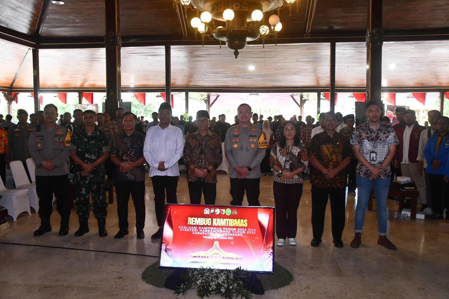 Rembug Kamtibmas Tulungagung 2025 Libatkan Ormas dan OPD