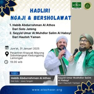 Pengajian Selapan Sabtu Wage Pesantren Krapyak Mayong