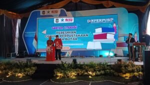 Gedung Perpustakaan  Diresmikan Walikota Blitar