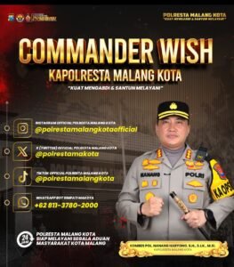 Cukup Lewat Medsos “Ker” !!!! Polresta Malang Kota Percepat Respons Layanan Aduan Masyarakat