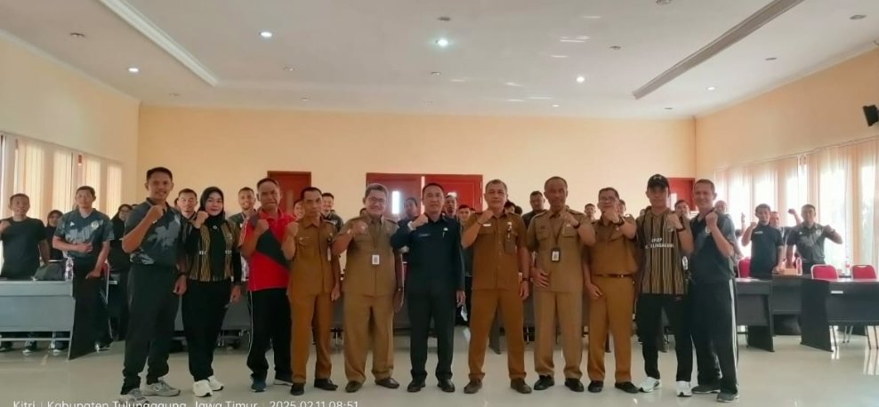 Pelatihan Senam Anak Indonesia Hebat bagi Guru PJOK di Tulungagung