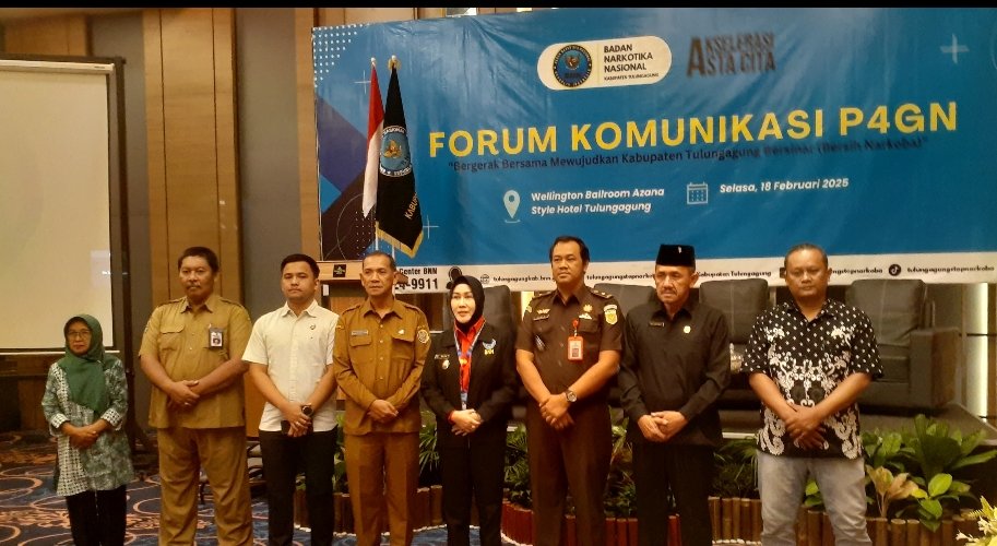 Gempur Narkoba! Forum P4GN Tulungagung Bersatu Perangi Peredaran Narkoba
