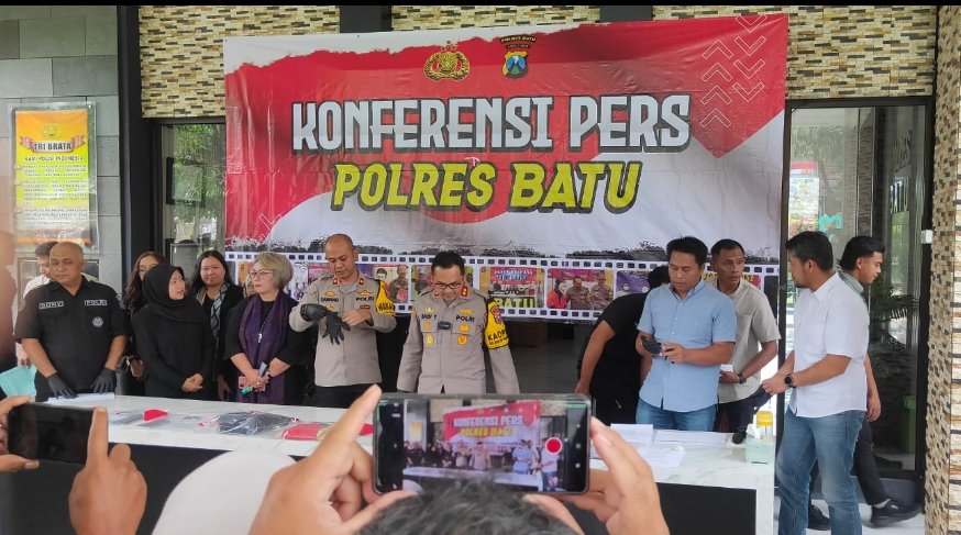 Polres Batu Ungkap Kasus Pemerasan oleh Oknum Wartawan dan Aktivis Perlindungan Anak