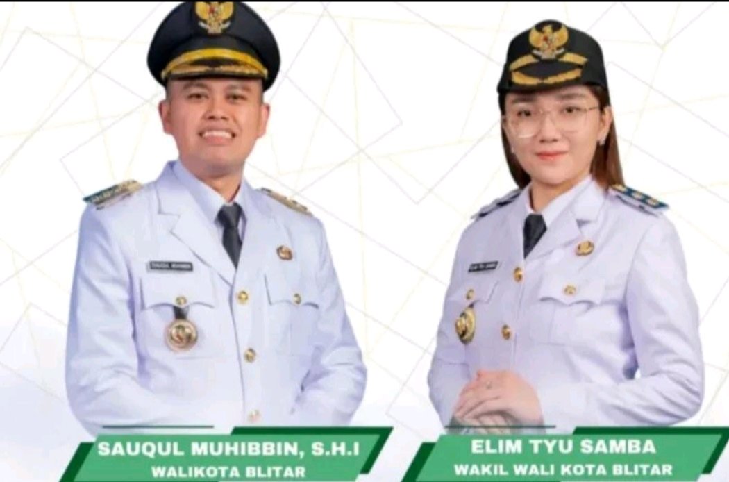 Walikota dan Wakil Walikota Blitar Dilantik, Siap Wujudkan Blitar SAE