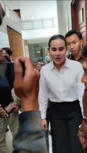 Isa Zega Jalani Sidang Perdana di Pengadilan Negeri Kepanjen